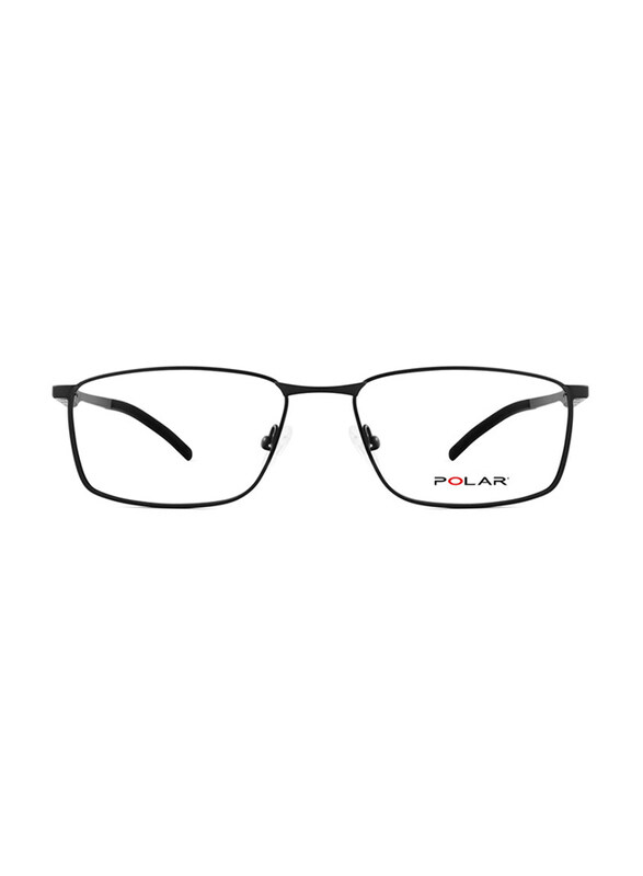 

Polar Full-Rim Rectangle Metallized Black Frame Unisex, Milburn 48, 57/17/135