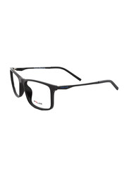 Polar Full-Rim Square Shiny Black Frame Unisex, Martin 77, 55/18/140