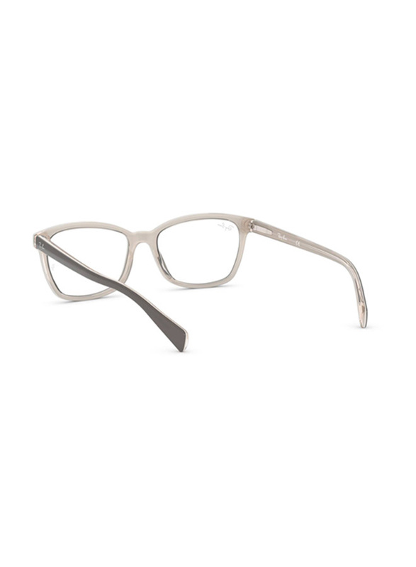 Ray-Ban Full-Rim Butterfly Grey/Ice/Transparent Beige Frame for Women, 0RX5362 5778, 54/17/140