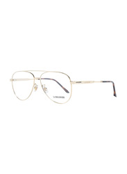Longines Full-Rim Aviator Gold Eyewear For Men, LG5003 H 30A, 56/13/145
