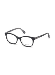 Guess Full-Rim Pilot Black Crystal Frame for Men, Silver Mirror Lens, GV 7138/S 07C5 T4, 61/12/145