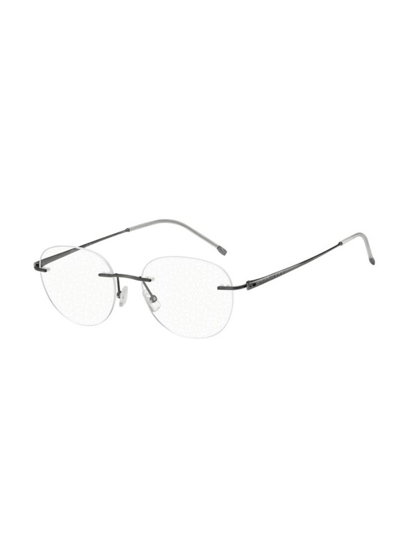 

Hugo Boss Rimless Oval Grey Frame for Men, BO1266/D R805