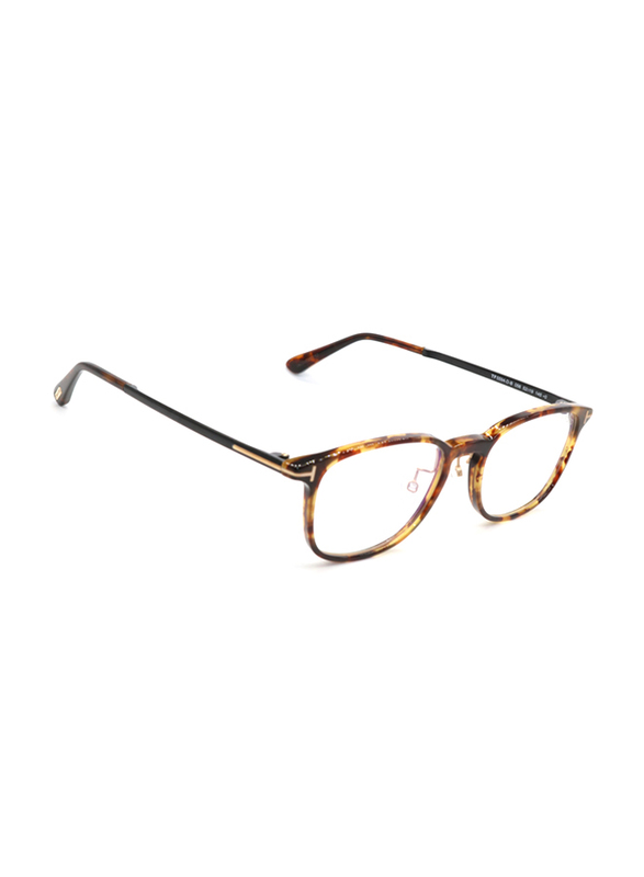Tom Ford Full-Rim Cat Eye Brown Eyeglasses for Women, Transparent Lens, FT5594-D-B 056, 52/19/145