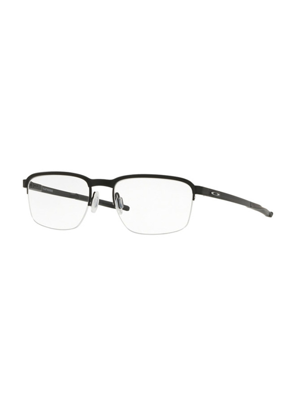 Oakley Half-Rim Square Black Frames for Men, OX3233 0154, 54/18/138