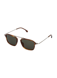 Lozza Full-Rim Square Havana Sunglasses Unisex, Green Lens, SL4246 520706, 52/18/145