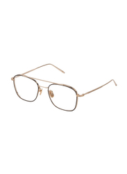 Lozza Full-Rim Square Shiny Rose Gold Eyeglasses Frame for Men, VL2348 520302, 52/20/145