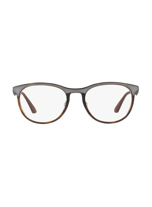 Ray-Ban Full-Rim Square Havana Frame for Men, 0RX7116 8016, 53/19/145