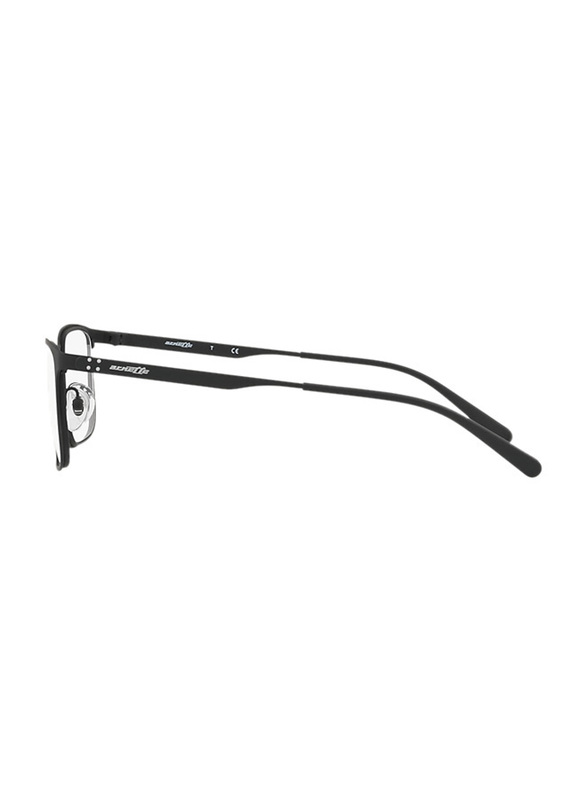 Arnette Full-Rim Square Rubber Black Frame For Men, AN6116 696, 53/17/140