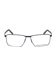 Porsche Design Full-Rim Rectangular Blue Eyewear Frame for Men, P8302 E87 D, 60/15/145
