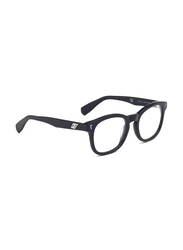 CR7 Full-Rim Cat Eye Matte Black Eyeglass Frames Kids Unisex, Transparent Lens, BDB5001M.009.000