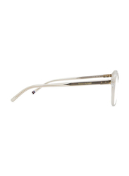 Tommy Hilfiger Full-Rim Oval Clear Eyeglass Frames For Men, Mirrored Clear Lens, TH 1813 0900 00, 49/21/150