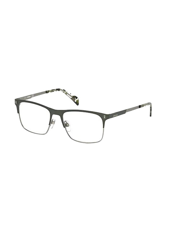 Diesel Full Rim Square Green Frames for Men, DL5151 097, 54/17/145