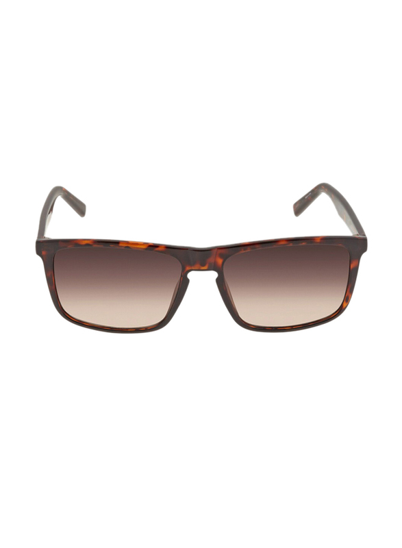 Guess Full-Rim Square Dark Havana Sunglasses for Men, Brown Lens, GU00025 52G, 59/17/145
