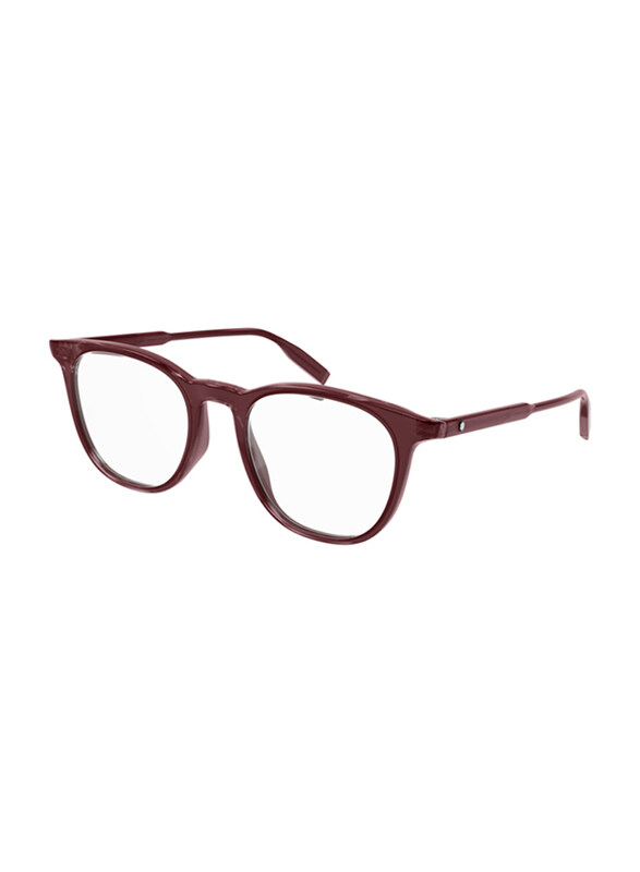 

Mont Blanc Full-Rim Square Bordeaux Frame For Men, MB0010O 018, 51/20/145