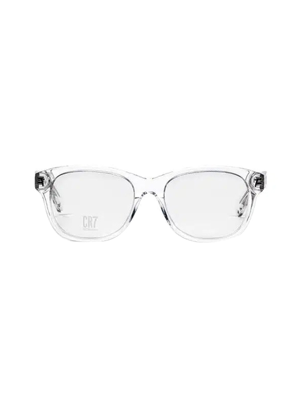 CR7 Full-Rim Cat Eye Crystal Glossy Eyeglass Frames for Women, Transparent Lens, BDB5004.004.GLS