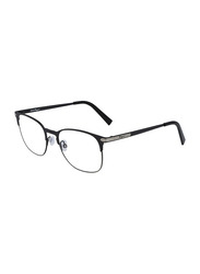 Salvatore Ferragamo Full-Rim Rectangle Blue/Ruthenium Eyeglasses Frame for Women, Clear Lens, SF2191 463, 52/19/145