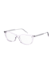 Levi'S Full-Rim Square Lilac Frame for Women, LV1017 0789, 51/16/145