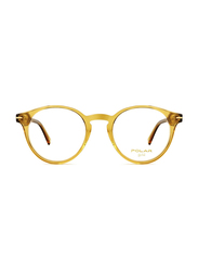 Polar Full-Rim Round Shiny Crystal Honey Frame Unisex, Gold 11 28, 49/21/145