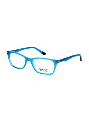 Gant Full Rim Square Matte Light Blue Eyeglasses Frame for Men, GA3059 085, 54/17/140