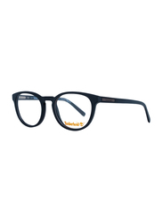 Timberland Full-Rim Round Matte Black Frames for Women, TB1579 002, 49/19/145