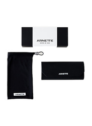 Arnette Full-Rim Square Matte Black Frame For Men, AN7184 1, 55/17/140