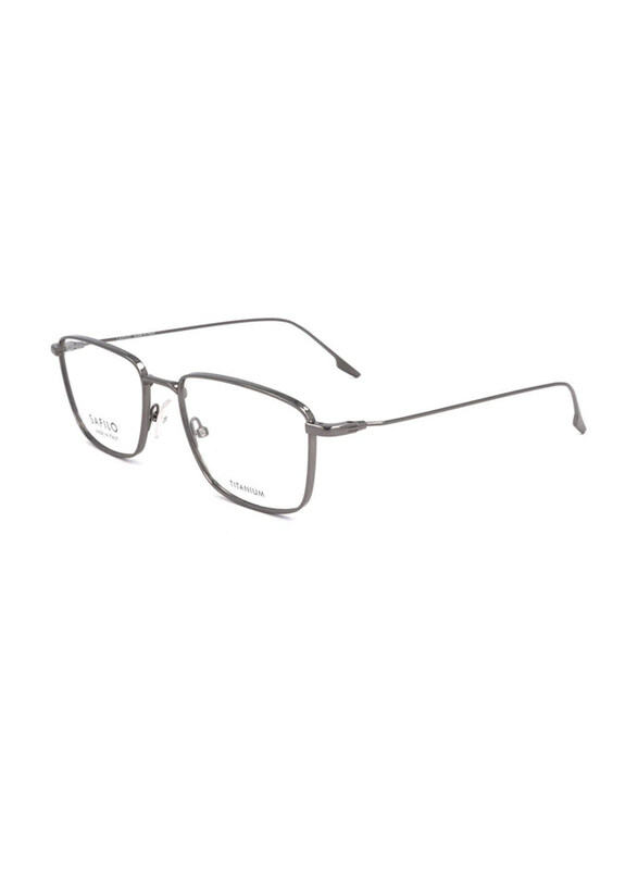 

Safilo Full-Rim Square Silver Frames for Men, LINEA/T08, 55/18/145