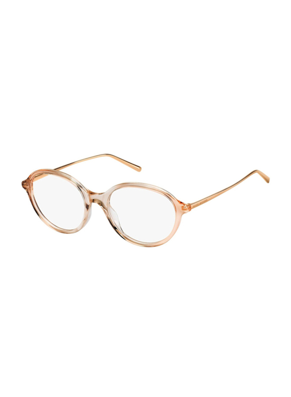 Marc Jacobs Full Rim Round Peach Eyeglass Frames for Women, MARC 483 0733 00, 52/19/140