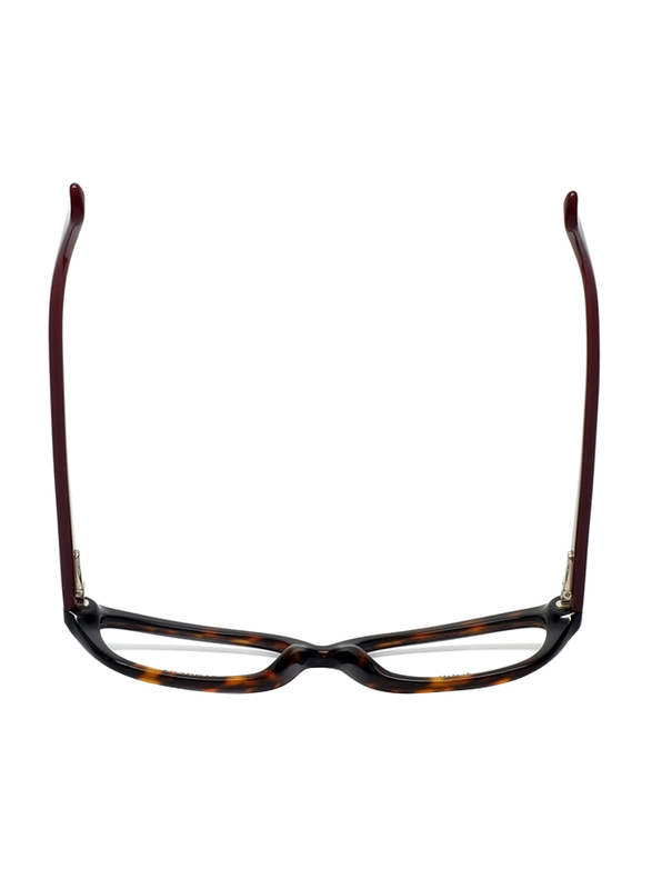 Carrera Full-Rim Cat Eye Tortoise Havana Brown Eyeglass Frame for Women, CA5536 MT2 5115, 51/15/130