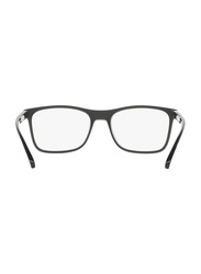 Arnette Full-Rim Rectangular Matte Transparent Grey Frame Unisex, 0AN7125 2468, 53/17/140