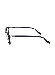 Safilo Full-Rim Square Black Frames for Men, 03 807, 50/19/145