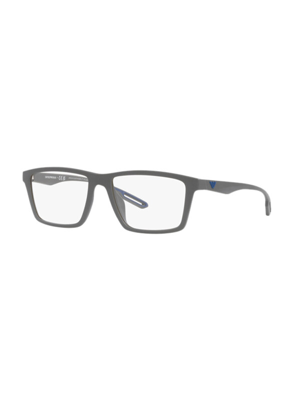 

Emporio Armani Full-Rim Rectangle Grey Frame for Men, EA4189U 50601W, 55/17/145