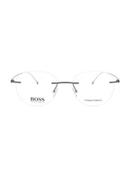 Hugo Boss Rimless Oval Grey Frame for Men, BO1266/D R805