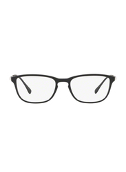 Prada Full-Rim Rectangular Black Eyewear Frame for Men, PS 05IV 1AB1O1, 52/18/140