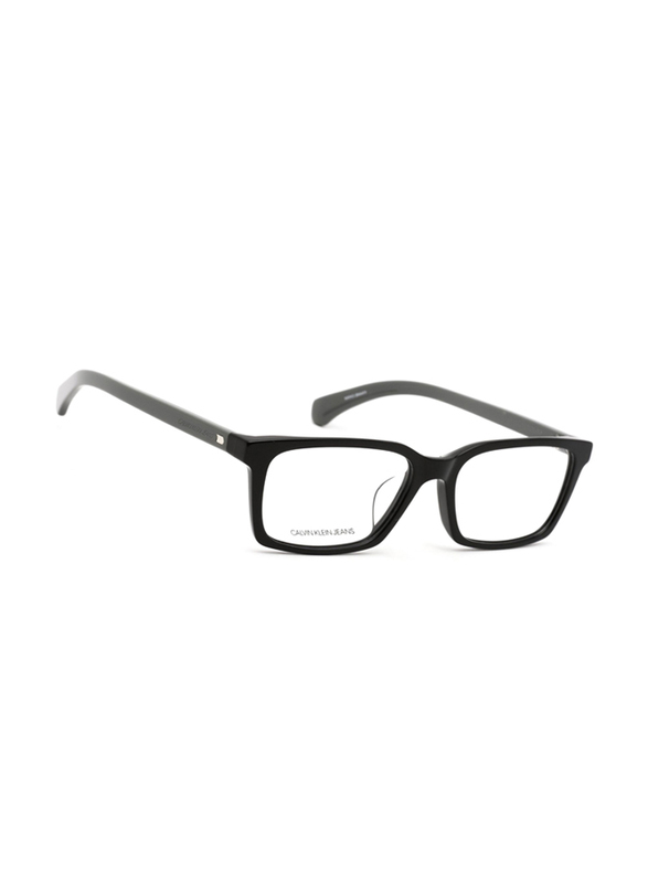 Calvin Klein Jeans Full-Rim Rectangle Black Frames for Men, CKJ945AF 001, 54/17/140