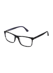 Police Full-Rim Cat Eye Shiny Havana Eyeglass Frames for Women, Transparent Lens, VPLD03M550721