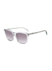 Kate Spade Full-Rim Square Grey Sunglasses for Women, Dark Grey Gradient Lens, PAVIA/G/S 0KB7 9O, 55/19/140