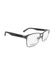 Timberland Full-Rim Rectangle Gunmetal Frames for Men, TB1575 009, 57/17/145