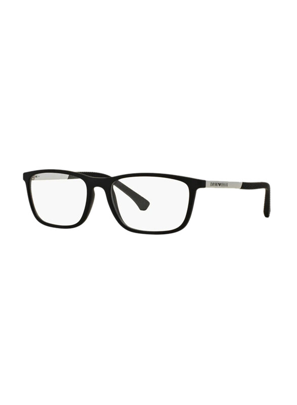 

Emporio Armani Full-Rim Rectangle Black Frame for Men, EA3069 5063, 53/17/140