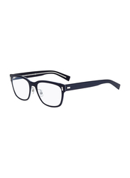 Dior Homme Blacktie Full-Rim Square Blue Eyeglass Frame for Men, Blacktie 2.0C 3OB, 51/19/150