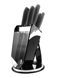 Arshia 8-Piece Non-Stick Knife Set, K259-2107, Black