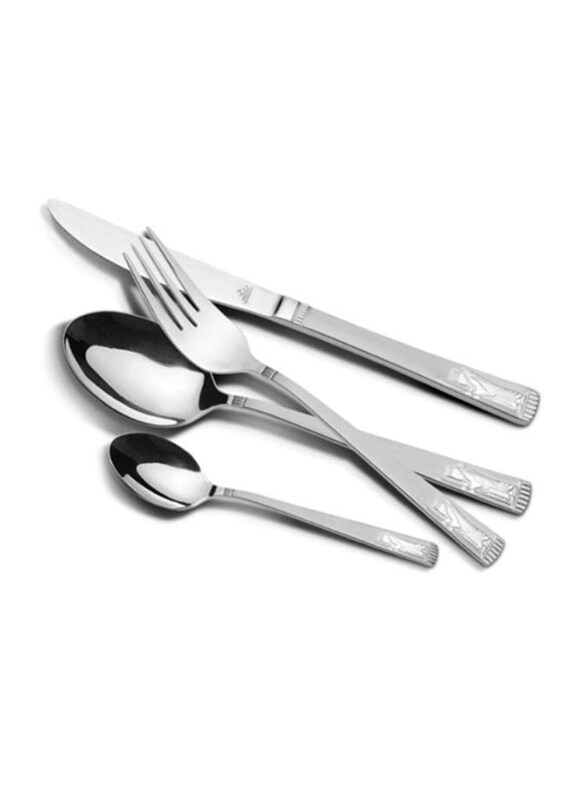 

Arshia 128-Piece Cutlery Set, TM270S-1025, Silver