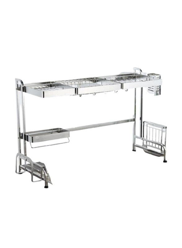 

Arshia Dish Drying Rack Over, DR110-2676, Silver