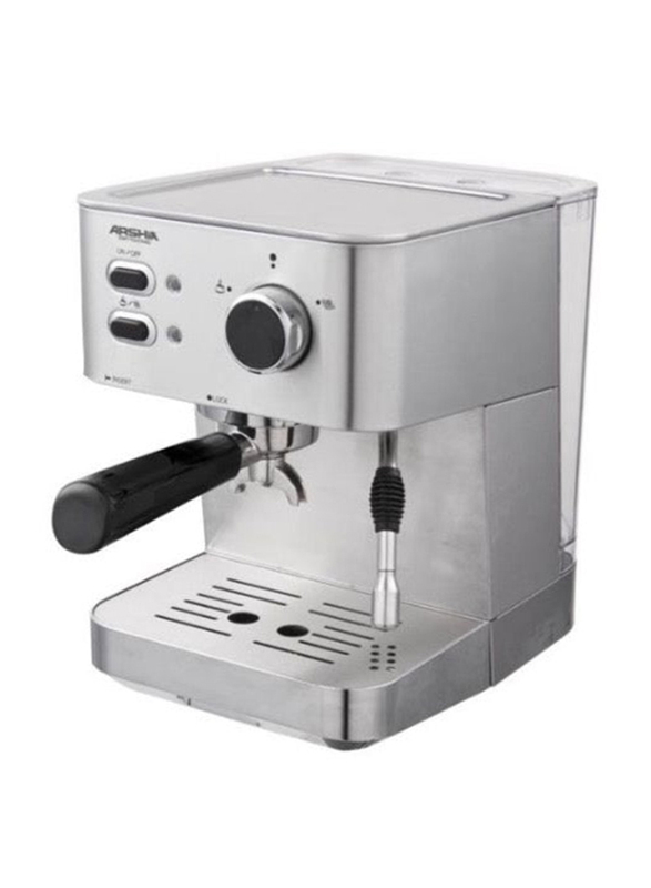 Arshia Semi Espresso Maker, EM786 -2441, Silver