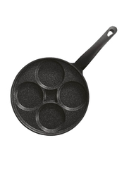 Arshia 4 Size Non-Stick Egg Frying Pan, EP116-2759, Black