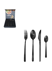 Arshia 24-Piece Cutlery Set, TM548MB-2529, Matted Black