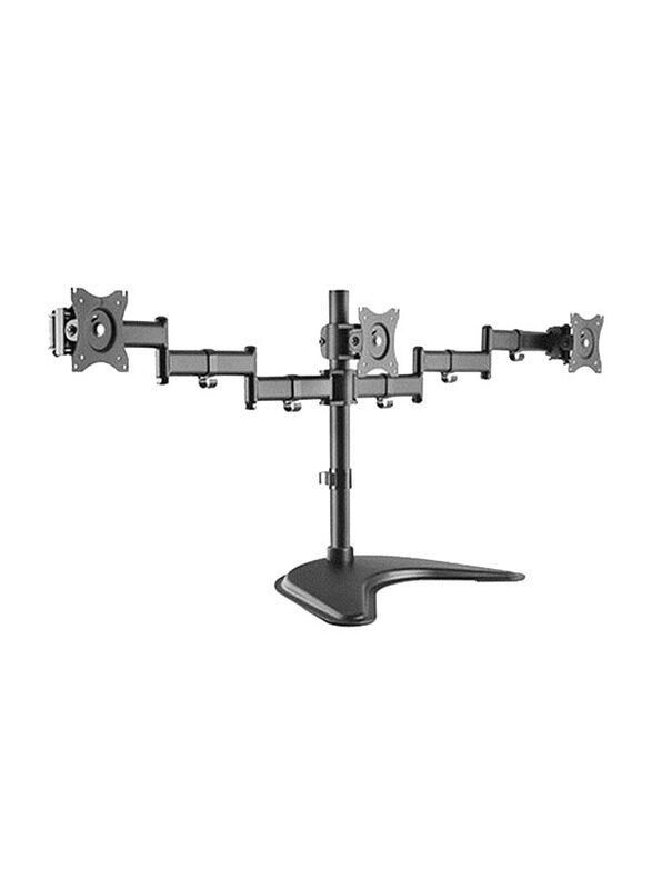 

Skill Tech SH070 T036 Desktop Mount Stand for 13 to 27-inch Monitor, Matte Black