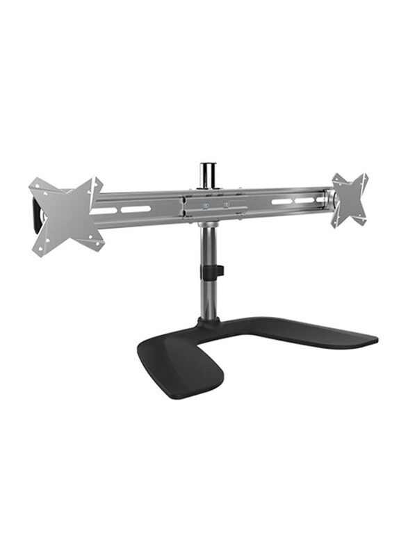 

Skill Tech LDT02-T02 Desktop Mount Stand for 13 to 27-inch Monitor, Silver/Black