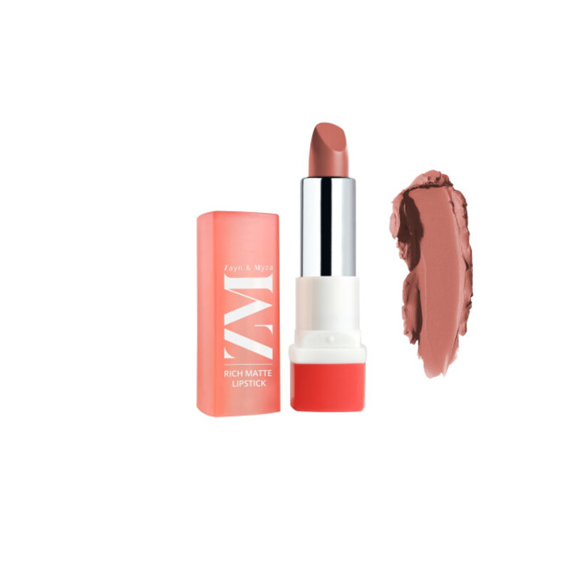 

ZM Zayn & Myza Rich Matte Lipstick 4.2 GM 14 Bestie