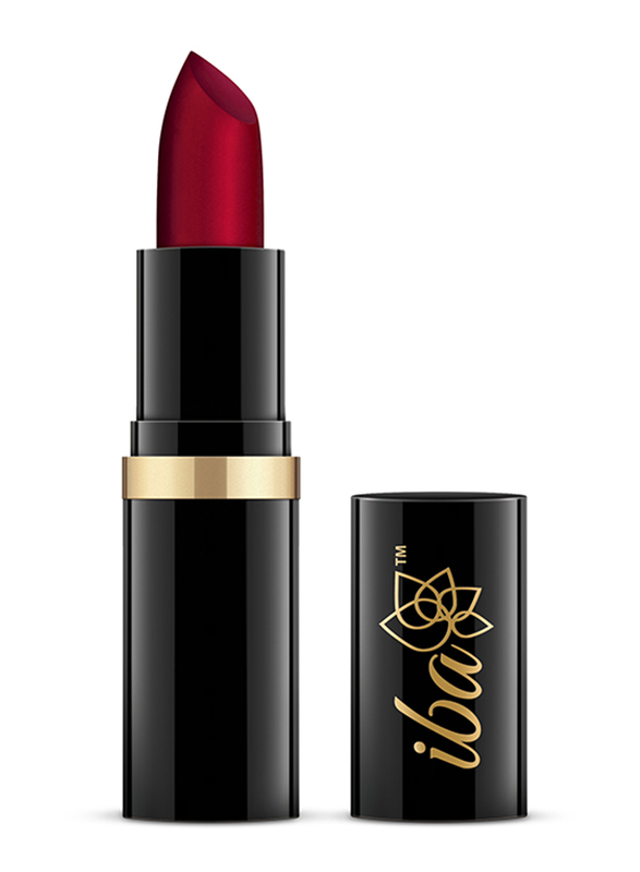 Iba Pure Lips Moisturizing Rich Lipstick, 4gm, A65 Ruby Touch, Red