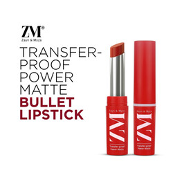 ZM Zayn & Myza Transfer Proof Power Matte Lipstick 3.2 GM 09 Cherry Nectar